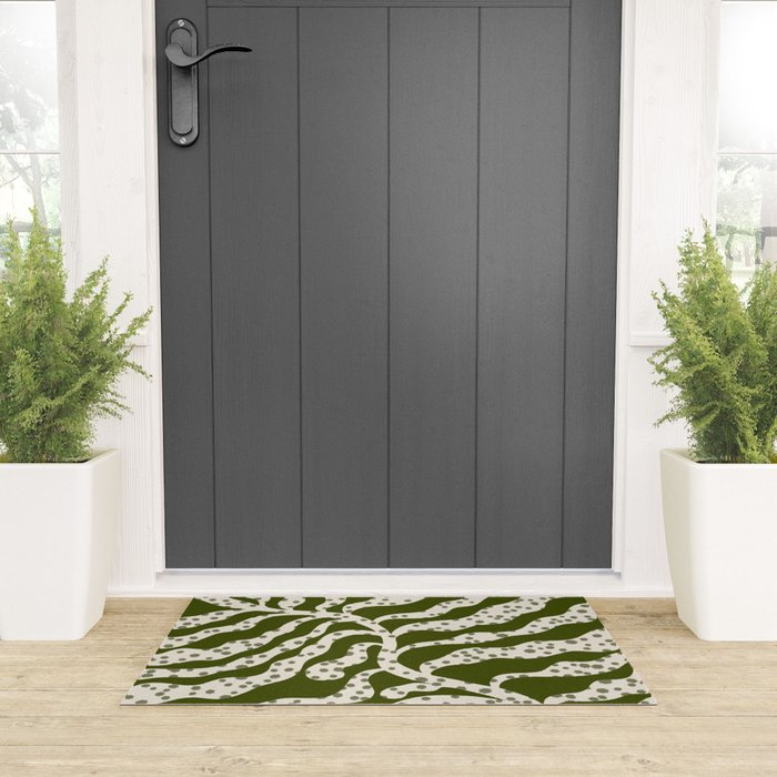 Leafy Plant #1 Welcome Mat Gallery Image 3