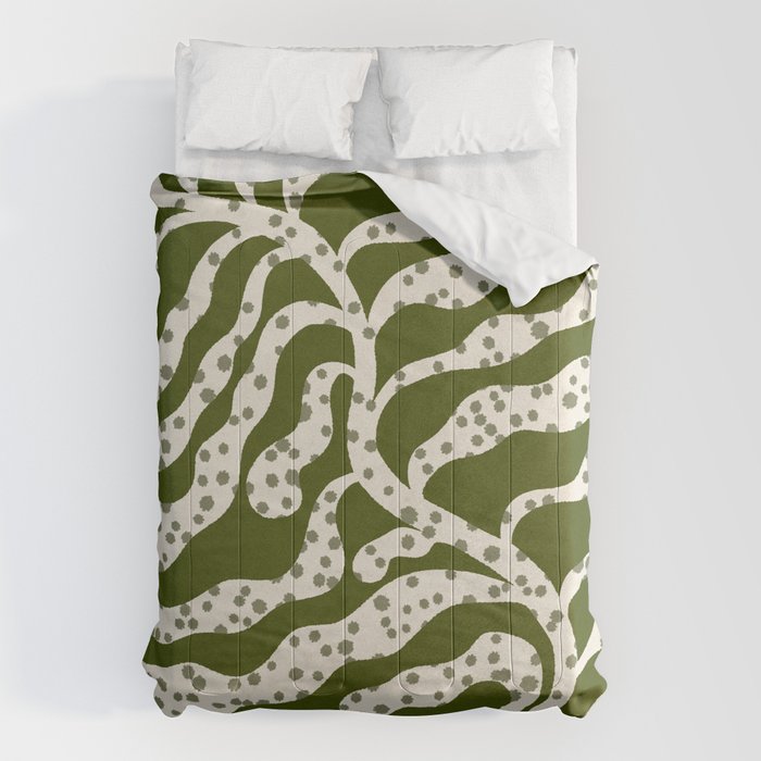 Leafy Plant #1 Comforter Gallery Image 1