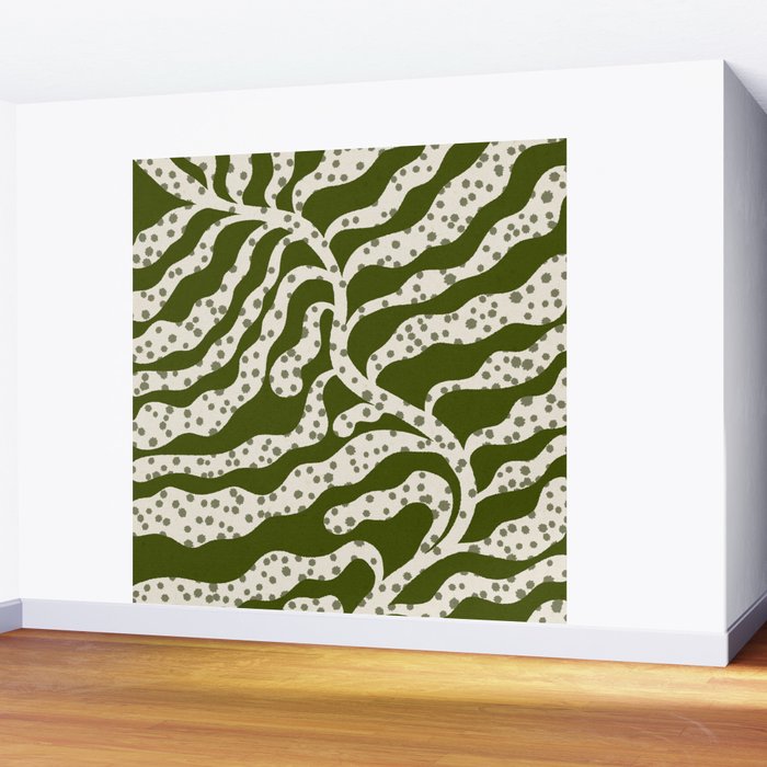 Leafy Plant #1 Wall Mural Gallery Image 2