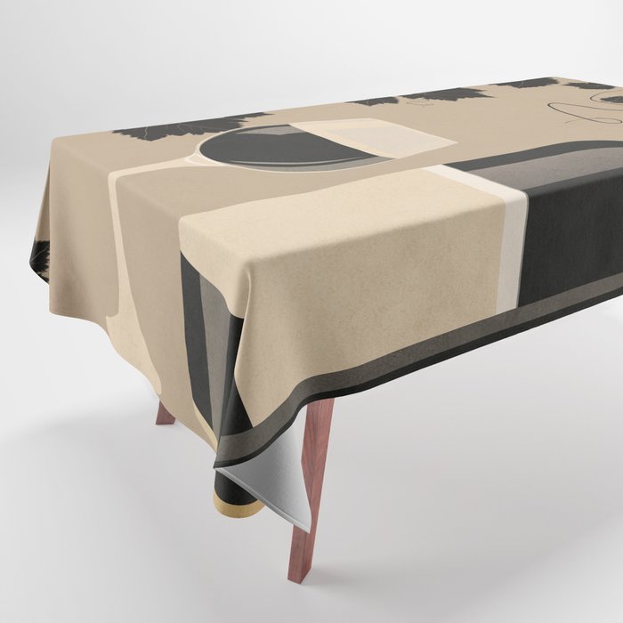 Black Wine 2 Tablecloth Gallery Image 1