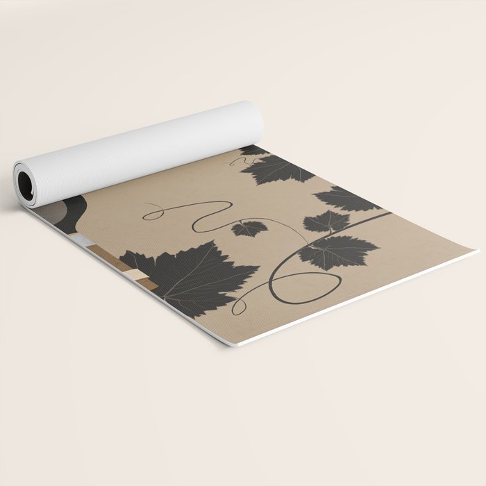Black Wine 2 Yoga Mat Gallery Image 2