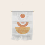 Mid century modern geometric shapes Wall Hanging Gallery Image 1