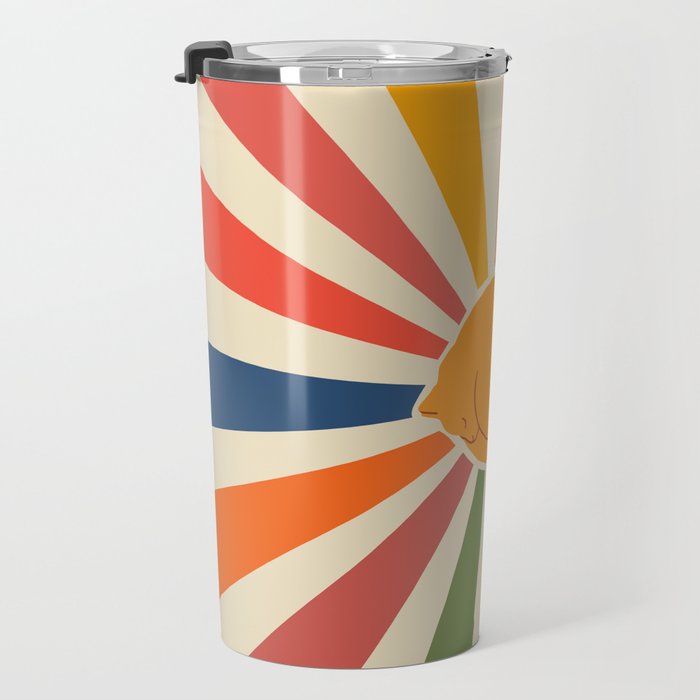 Cat Landscape 47 Travel Mug Gallery Image 3