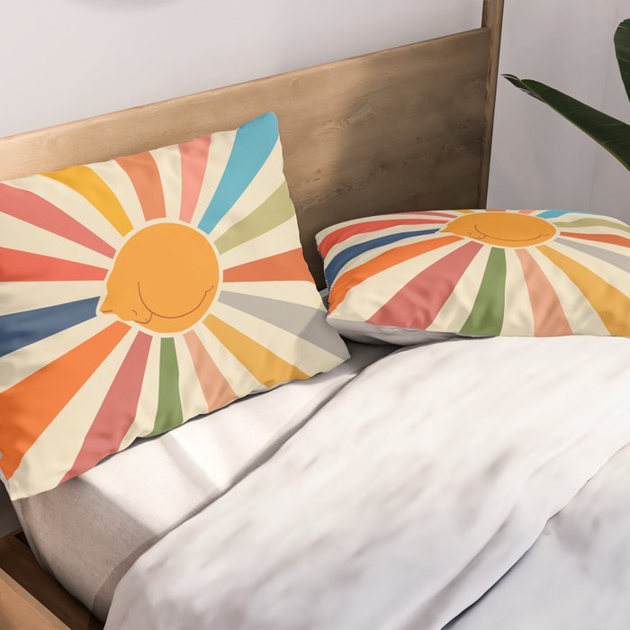 Cat Landscape 47 Pillow Sham Gallery Image 2