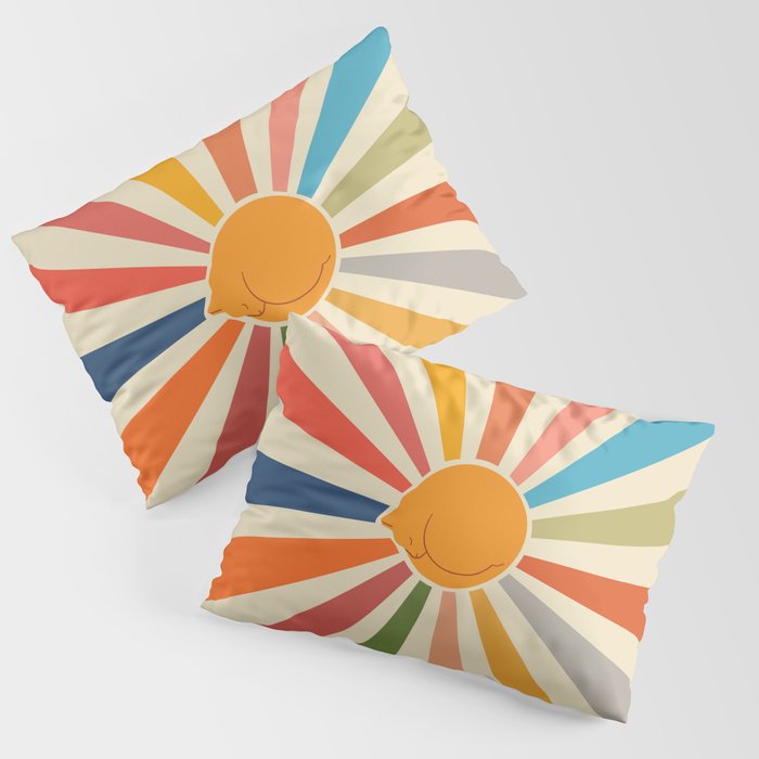 Cat Landscape 47 Pillow Sham Gallery Image 1