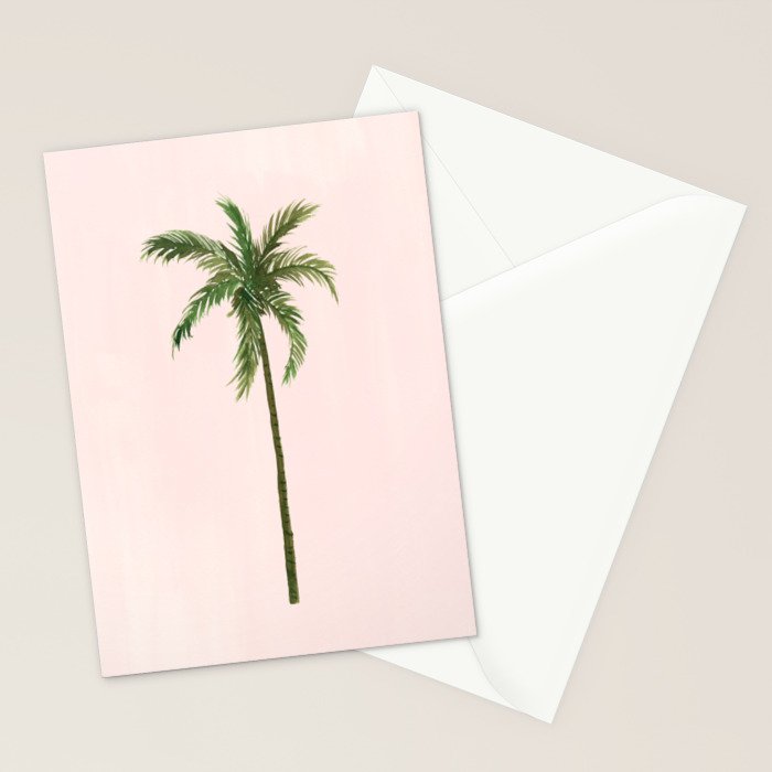 Palm Tree Stationery Card Gallery Image 2