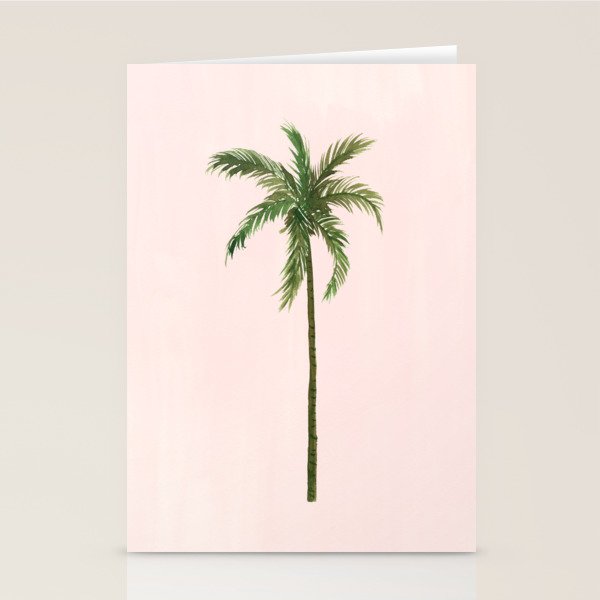 Palm Tree Stationery Card Gallery Image 1