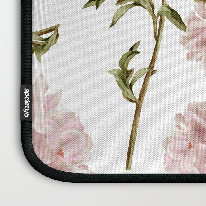 seamless pattern with graphic lush flowers Laptop Sleeve Gallery Image 3
