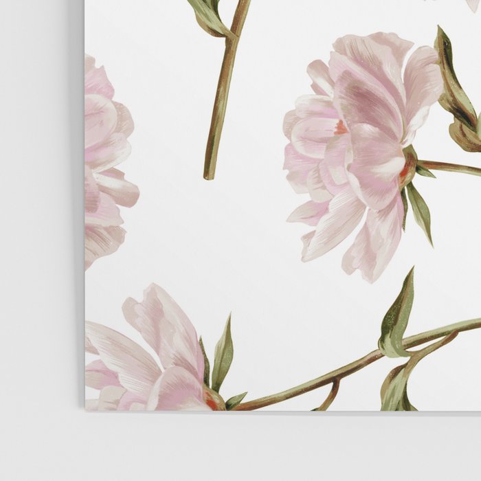 seamless pattern with graphic lush flowers Poster Gallery Image 3