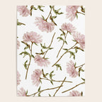 seamless pattern with graphic lush flowers Poster Gallery Image 4