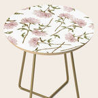 seamless pattern with graphic lush flowers Side Table Gallery Image 2