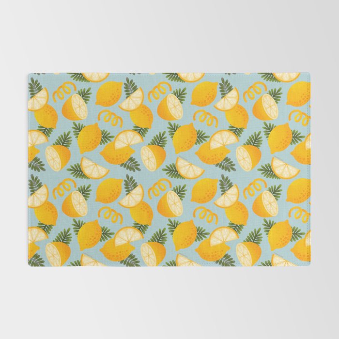 Lemon Pattern - Amalfi Coast Cocktails Rug Gallery Image 2