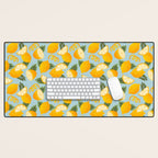 Lemon Pattern - Amalfi Coast Cocktails Desk Mat Gallery Image 1