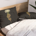 Ledum Latifolium by Mary Delany Paper Collage Floral Flower Botanical Paper Mosaic Vintage Scientific Plant Anatomy  Pillow Sham Gallery Image 2