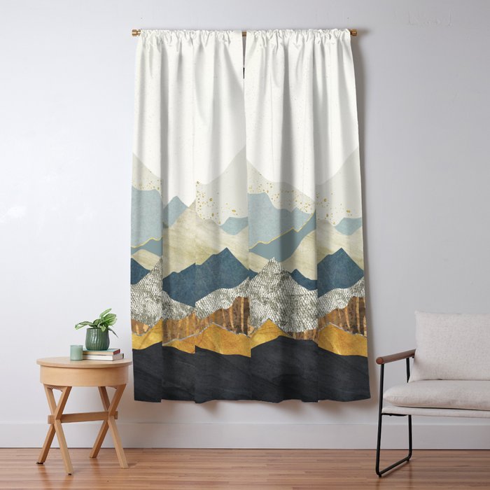 Distant Peaks Window Curtain Gallery Image 1