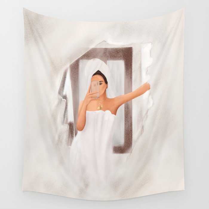 Weekend Morning I Wall Tapestry Gallery Image 4