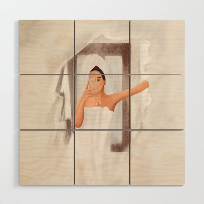 Weekend Morning I Wood Wall Art Gallery Image 1