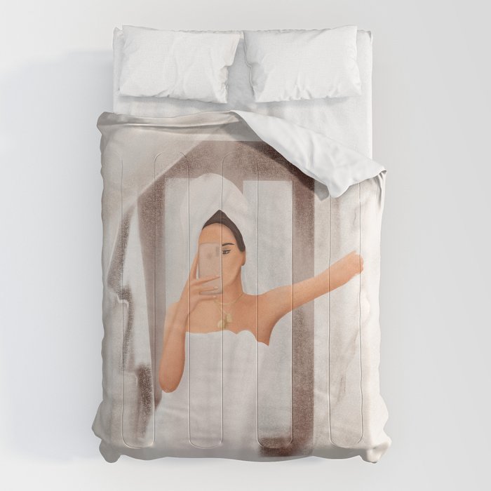 Weekend Morning I Comforter Gallery Image 1