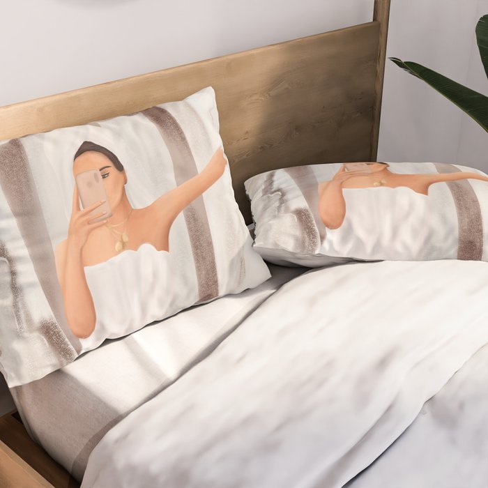 Weekend Morning I Pillow Sham Gallery Image 2