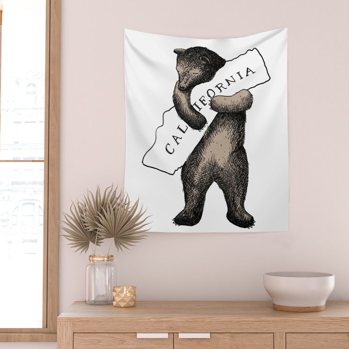 i love you california Wall Tapestry Gallery Image 2