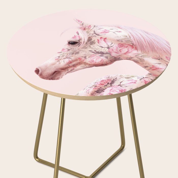 FLORAL HORSE Side Table Gallery Image 2