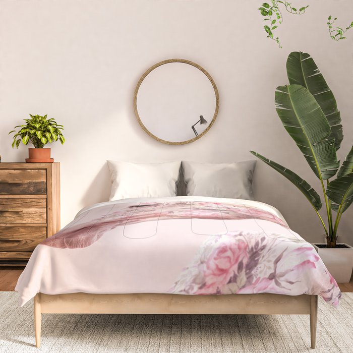 FLORAL HORSE Comforter Gallery Image 3
