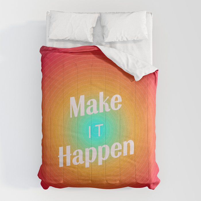 Make It Happen Gradient Comforter Gallery Image 6