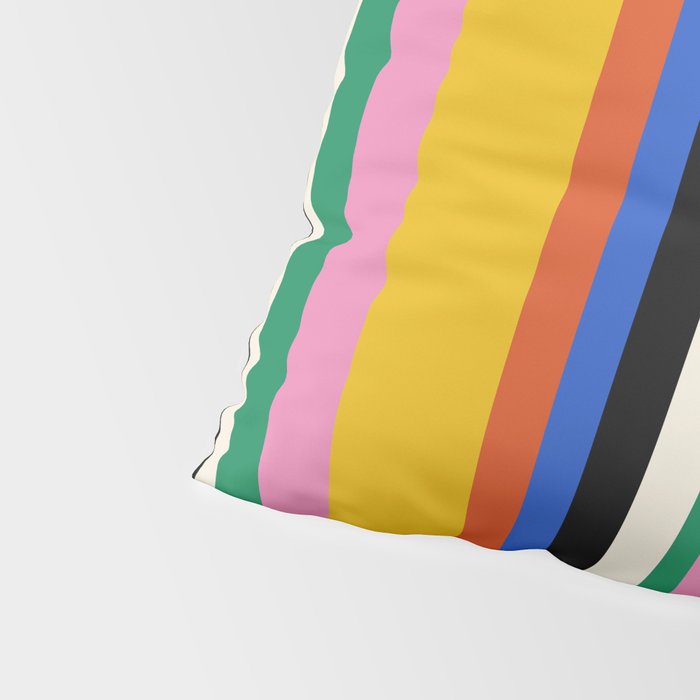 Classic Stripes XIII - Bold Retro Pillow Sham Gallery Image 4