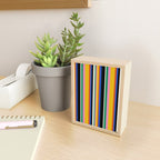 Classic Stripes XIII - Bold Retro Mini Art Print Gallery Image 2