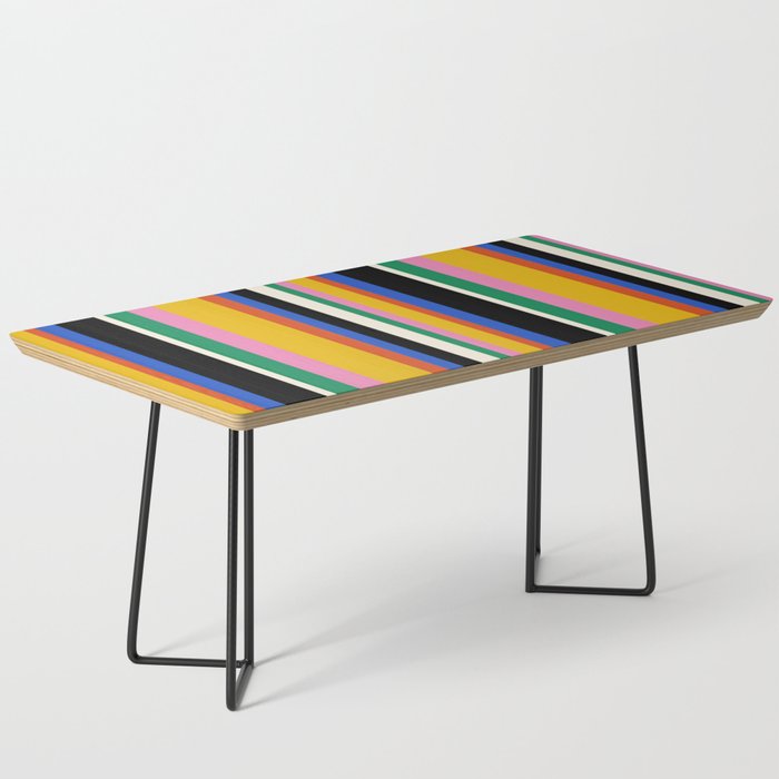 Classic Stripes XIII - Bold Retro Coffee Table Gallery Image 1