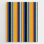 Classic Stripes XIII - Bold Retro Jigsaw Puzzle Gallery Image 1