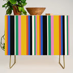 Classic Stripes XIII - Bold Retro Credenza Gallery Image 1