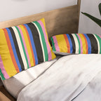 Classic Stripes XIII - Bold Retro Pillow Sham Gallery Image 2