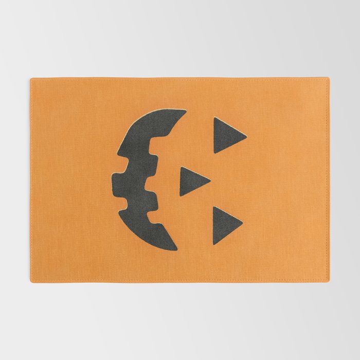 Pumpkin Face Rug Gallery Image 2