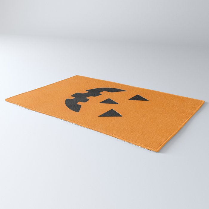 Pumpkin Face Rug Gallery Image 3