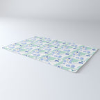 Staffordshire Dogs in Teal and Blue Rug Gallery Image 3