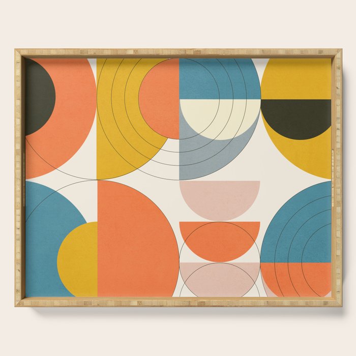 Roud Flow No. 7 Serving Tray Gallery Image 1