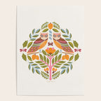 Woodland Owls - Multi-colored Poster Gallery Image 4