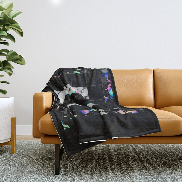 NO GOOD Throw Blanket Gallery Image 1