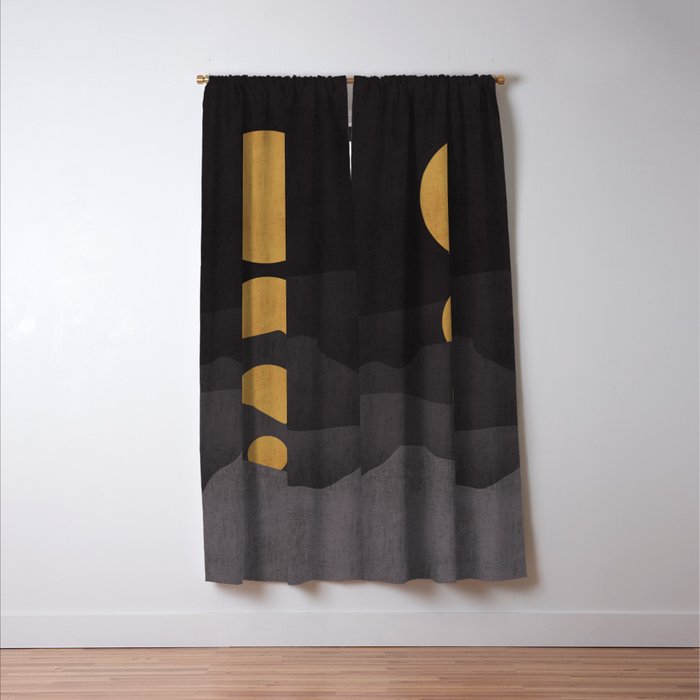 Rise of the golden moon Window Curtain Gallery Image 3