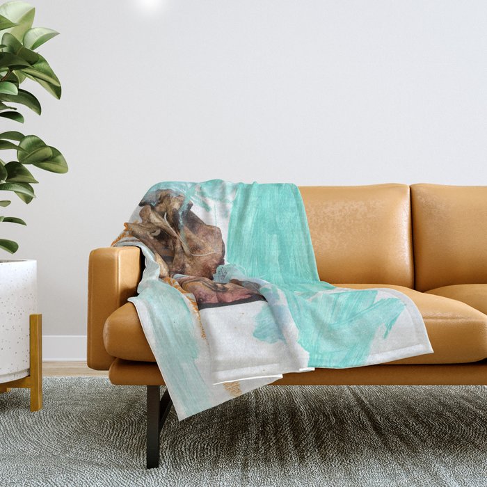 Composition 450 Throw Blanket Gallery Image 1