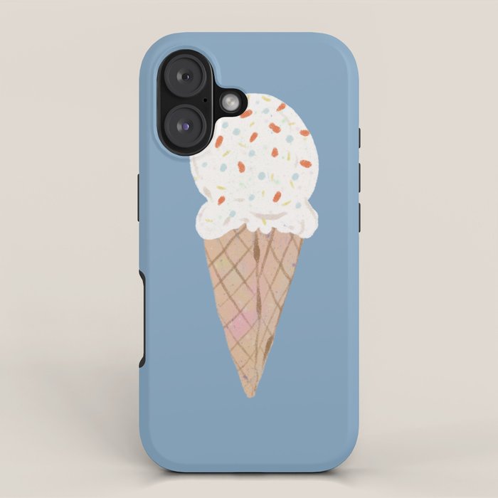 Sprinkle Ice Cream Pattern iPhone Case Gallery Image 1
