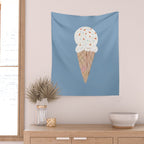 Sprinkle Ice Cream Pattern Wall Tapestry Gallery Image 2