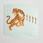 The Roar: Orange Tiger Edition Wrapping Paper Gallery Image 3