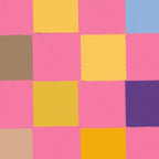 Pink squares Coffee Mug Gallery Image 2