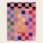 Pink squares Poster Gallery Image 4