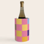 Pink squares Wine Chiller Gallery Image 1
