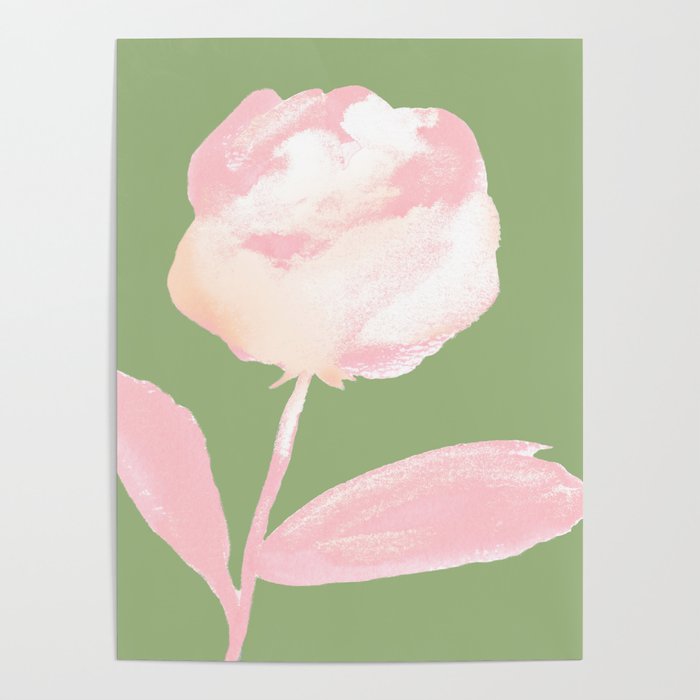 Rose Painting - Beauté  Poster Gallery Image 1
