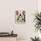 The High Priestess Bunny Tarot Card Poster Gallery Image 2