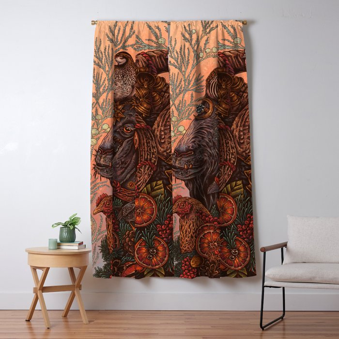 Krampus 2024 Window Curtain Gallery Image 5